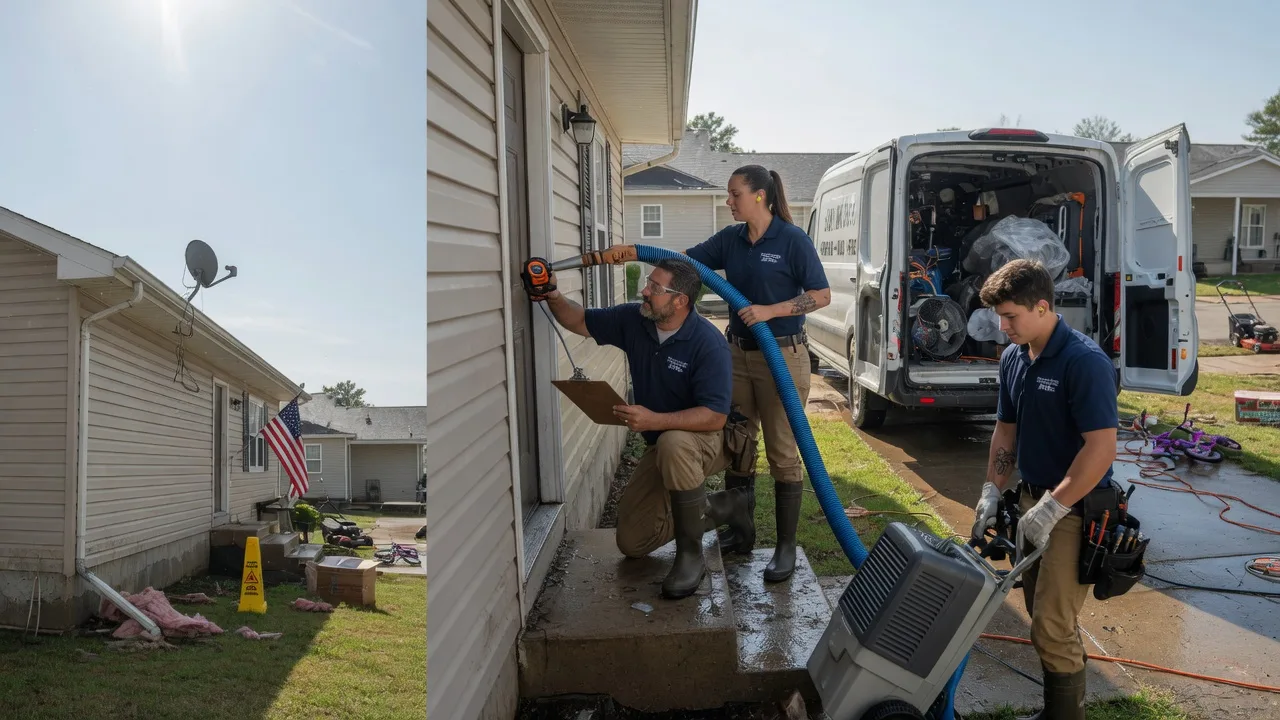 Ceiling Water Damage Restoration in Cromwell, MN near me